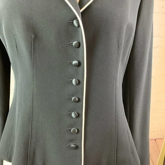 LAFAYETTE 148 Black Suit Jacket Petite 4 - Picture 5 of 8